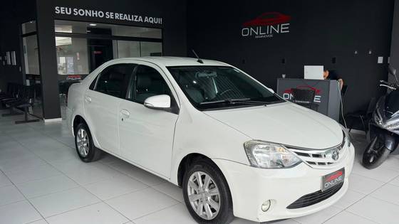 TOYOTA ETIOS 1.5 XLS SEDAN 16V FLEX 4P AUTOMÁTICO TOYOTA ETIOS 1.5 XLS SEDAN 16V FLEX 4P AUTOMÁTICO
